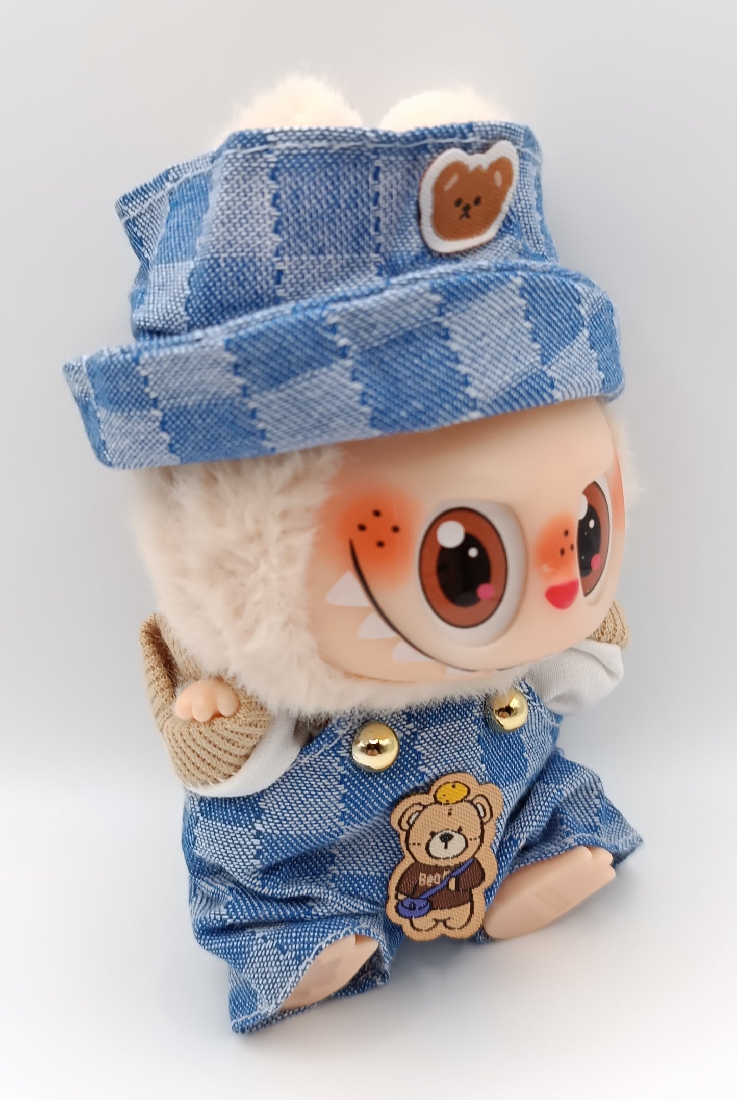 Vestito Labubu Outfit - Tris Salopette con Orsetto NEW