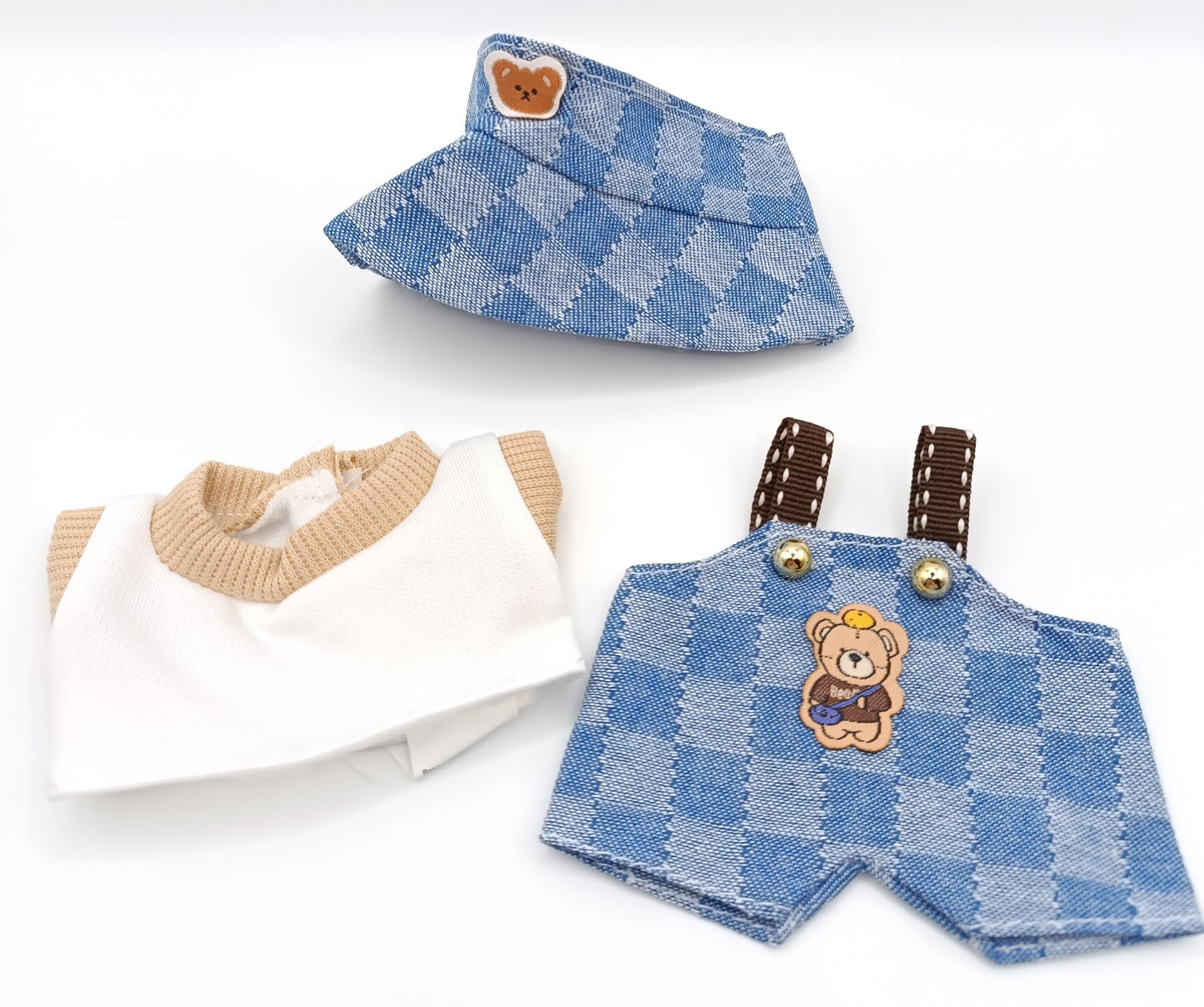 Vestito Labubu Outfit - Tris Salopette con Orsetto NEW