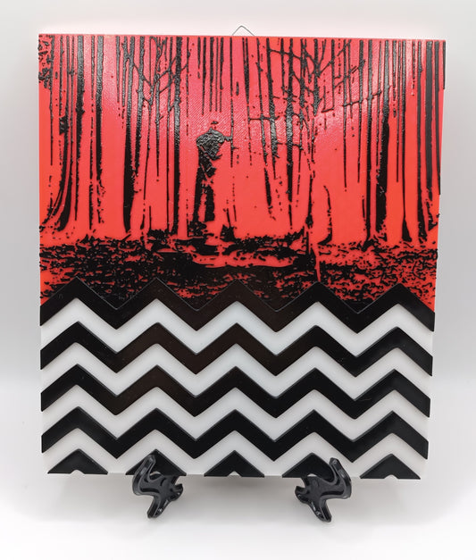 Twin Peaks, La Loggia Wall Art - 3D Print-Made
