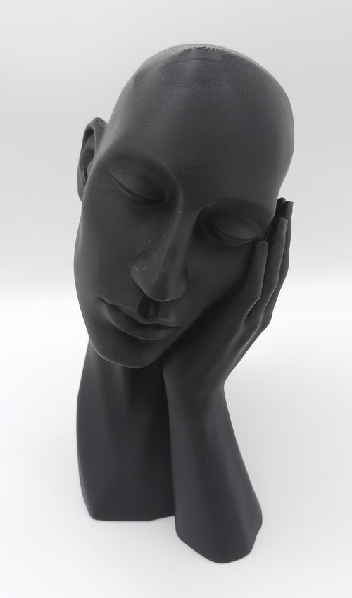 Busto Surrealista Il Silenzio Pensante